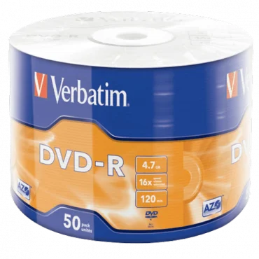 VERBATIM DVD-R 16X 1/50 (pakovanje)