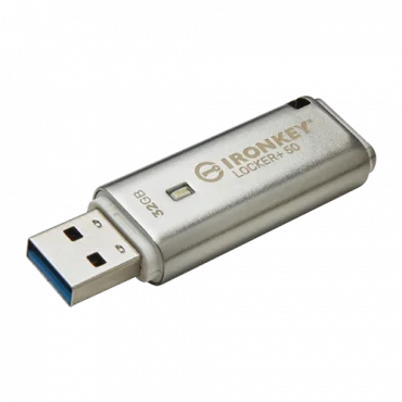 KINGSTON IronKey Locker+ 50 USB-A 3.2 32GB IKLP50/32GB USB Flash memorija