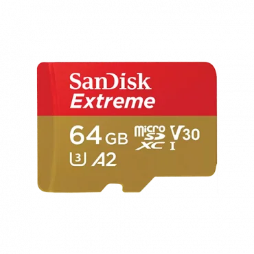 SANDISK Extreme microSDXC UHS-I 64GB memorijska kartica