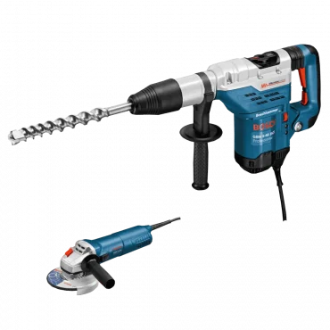 BOSCH GBH 5-40 DCE+GWS 9-125 Set 0615990J9Z Elektro-pneumatski čekić