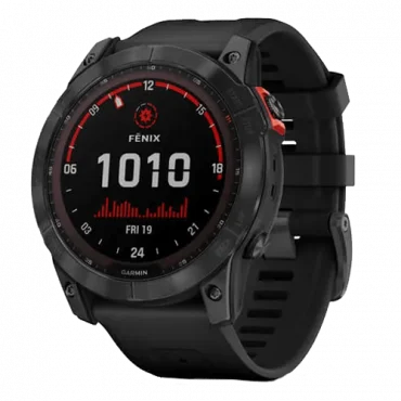 GARMIN Fenix 7X Solar Slate Grey,Black band Pametni sat