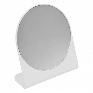 TENDANCE Kozmetičko ogledalo na stalku belo