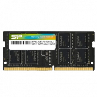 SILICON POWER SODIMM DDR4 32GB 3200MHz SP032GBSFU320X02 - RAM memorija