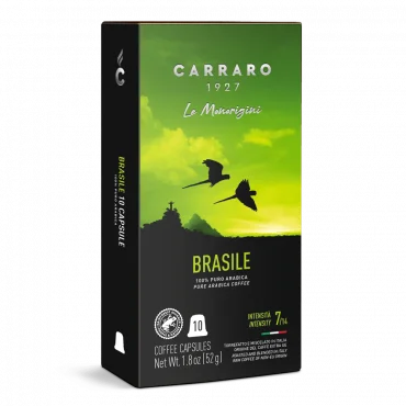 CAFFE CARRARO S.P.A Arabica Origin Brasile Nespresso capsula Kafa