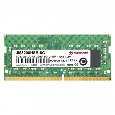TRANSCEND JetRAM SODIMM DDR4 8GB 3200MHz CL22 JM3200HSB-8G - Memorija