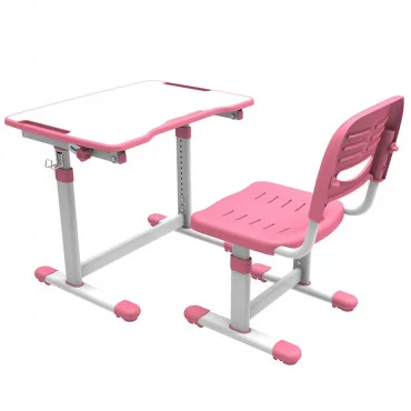 MOYE Dečiji radni sto i stolica pink