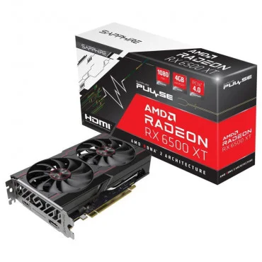 SAPPHIRE PULSE AMD Radeon RX 6500 XT 4GB GDDR6 64-bit - 11314-01-20G