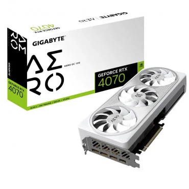 GIGABYTE GeForce RTX 4070 Aero OC 12GB GDDR6X 192-bit GV-N4070AERO OC-12GD Grafička karta