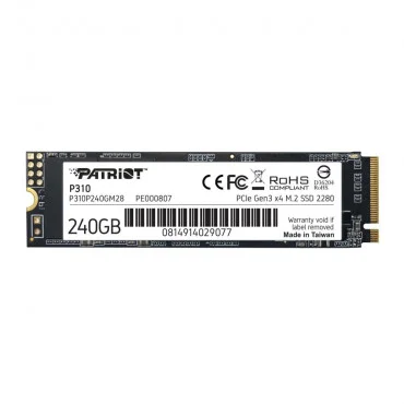 PATRIOT P310 M.2 NVMe 240GB SSD