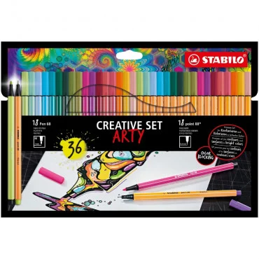 STABILO Point 88 Pen 68 1/36 Flomaster set