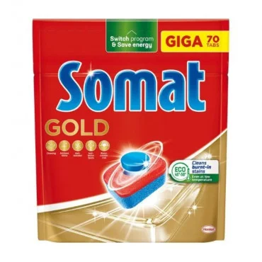 SOMAT Gold Doypack Tablete za pranje posuđa 70 komada
