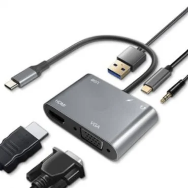 LINKOM Multiport hub USB-C sa 5 portova