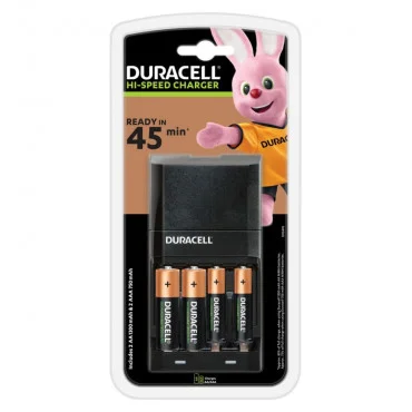 DURACELL Punjač za baterije CEF27 sa punjivim baterijama 2xAA i 2xAAA