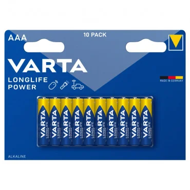 VARTA Longlife Power LR03 Alkalne baterije 10/1