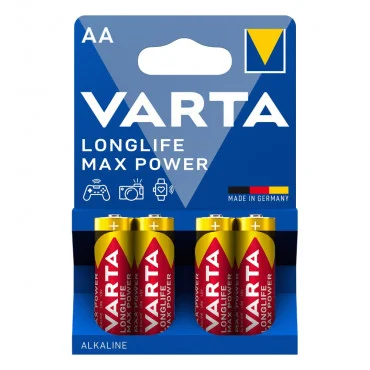 VARTA Longlife Max Power AA LR6 Alkalne baterije 4/1