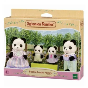 SYLVANIAN EC5529 Pookie panda family set