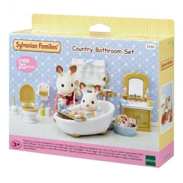 SYLVANIAN EC5286 Country bathroom set