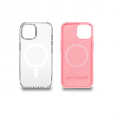 JUST IN CASE 2u1 MAG MIX Pink Maska za iPhone 15 Plus