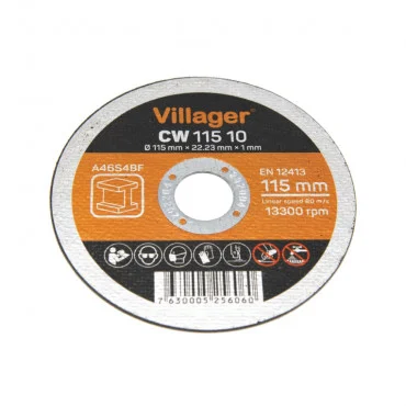 VILLAGER CW 115 10 Rezna ploča za metal