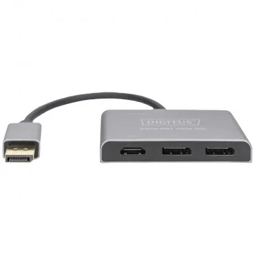 DIGITUS DS-45336 DisplayPort na DisplayPort i HDMI (2 x DisplayPort, 1 x HDMI)