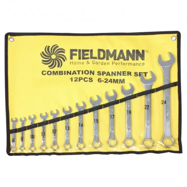 FIELDMANN FDN 1010 Set viljuškasto-okastih ključeva, 6-24 mm, 12 kom