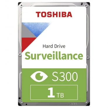 TOSHIBA 1TB S300 Surveillance HDWV110UZSVA HDD