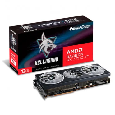 POWERCOLOR Hellhound AMD Radeon RX 7700 XT 12GB GDDR6 192-bit Grafička karta