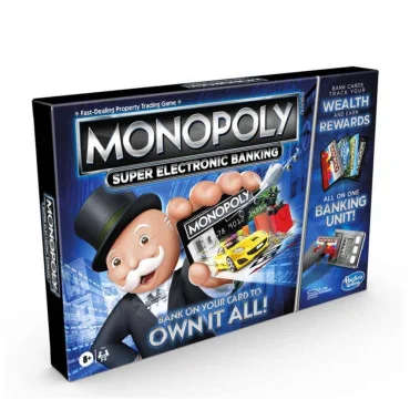 HASBRO E8978 Monopoly super electronic banking