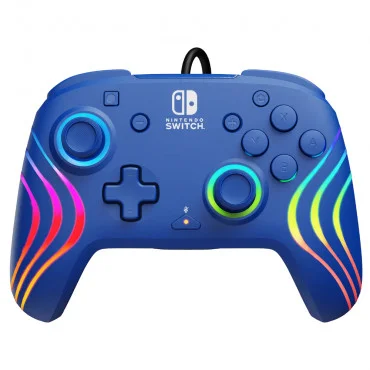 PDP Nintendo Switch Blue Afterglow Wave Gamepad 