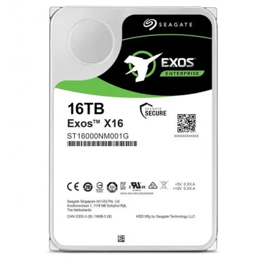 SEAGATE Exos X16 16TB SATA III 3.5'' ST16000NM001G HDD