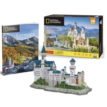 CUBICFUN CBF209902 Neuschwanstein Castle Puzzle
