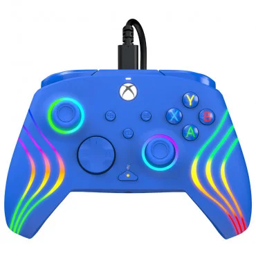 PDP Afterglow Wave Blue Gamepad