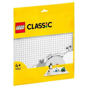 LEGO LE11026 Classic White Baseplate