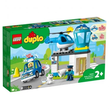 LEGO LE10959 Duplo Town Police Station & Helicopter 