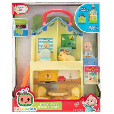 COCOMELON TW0109 Pop And Play House Set