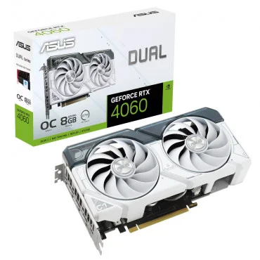 ASUS Dual GeForce RTX 4060 White OC Edition 8GB GDDR6 128bit  DUAL-RTX4060-O8G-WHITE Grafička karta
