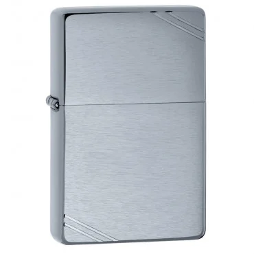 ZIPPO 230 Burshed Chrome Vintage with Slashes Upaljač