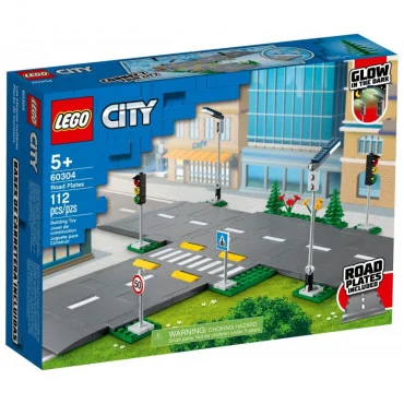LEGO CITY LE60304 Road Plates