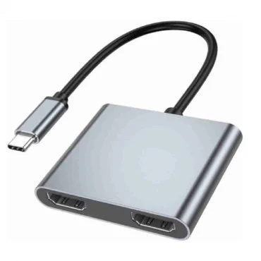 LINKOM Adapter USBC- 2 x HDMI4K/USB3 Multiport hub