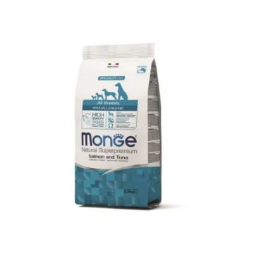 MONGE  All Breeds Hypoallergenic losos i tunjevina 2.5kg Suva hrana za pse