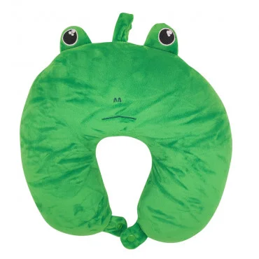 MOYE 2 in 1 Pillow Green Frog Jastuk za putovanja
