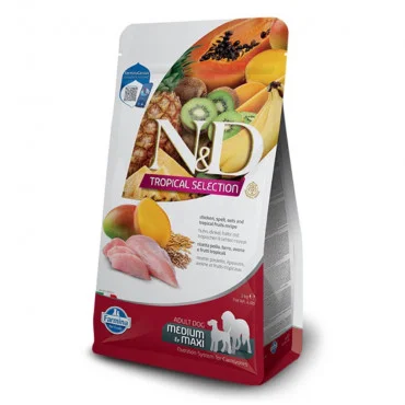 N&D TROPICAL Chicken Medium and Maxi 10 kg Hrana za pse