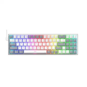 REDRAGON Pollux White US K628WG-RGB Gejmerska tastatura