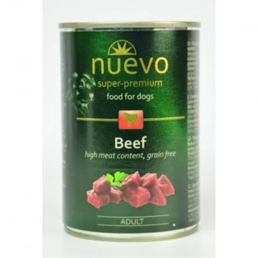 NUEVO N95004 Govedina Grain Free 400 g Vlažna hrana za pse