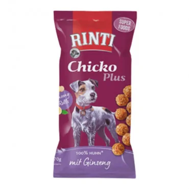 RINTI FI91413 Chicko Plus Piletina i ŽenŠen 70 g Kuglica poslastica za pse