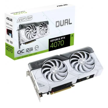 ASUS Dual GeForce RTX 4070 SUPER White Edition 12GB GDDR6X DUAL-RTX4070S-12G-WHITE Grafička karta