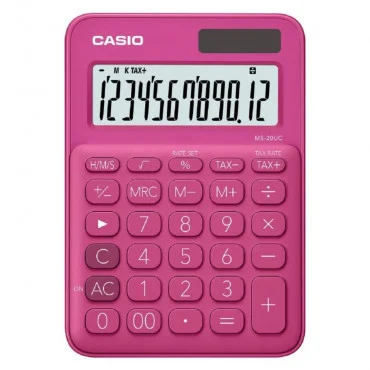 CASIO MS-20 UC Stoni kalkulator Crvena