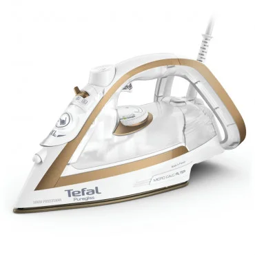 TEFAL Puregliss FV8042E0 Coppertinto & White Pegla na paru