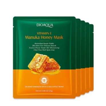 BIOAQUA Vitamin E i Manuka Honey Maska za lice