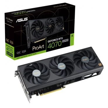 ASUS ProArt GeForce RTX 4070 SUPER 12GB GDDR6X OC Edition 192-bit PROART-RTX4070S-O12G Grafička karta